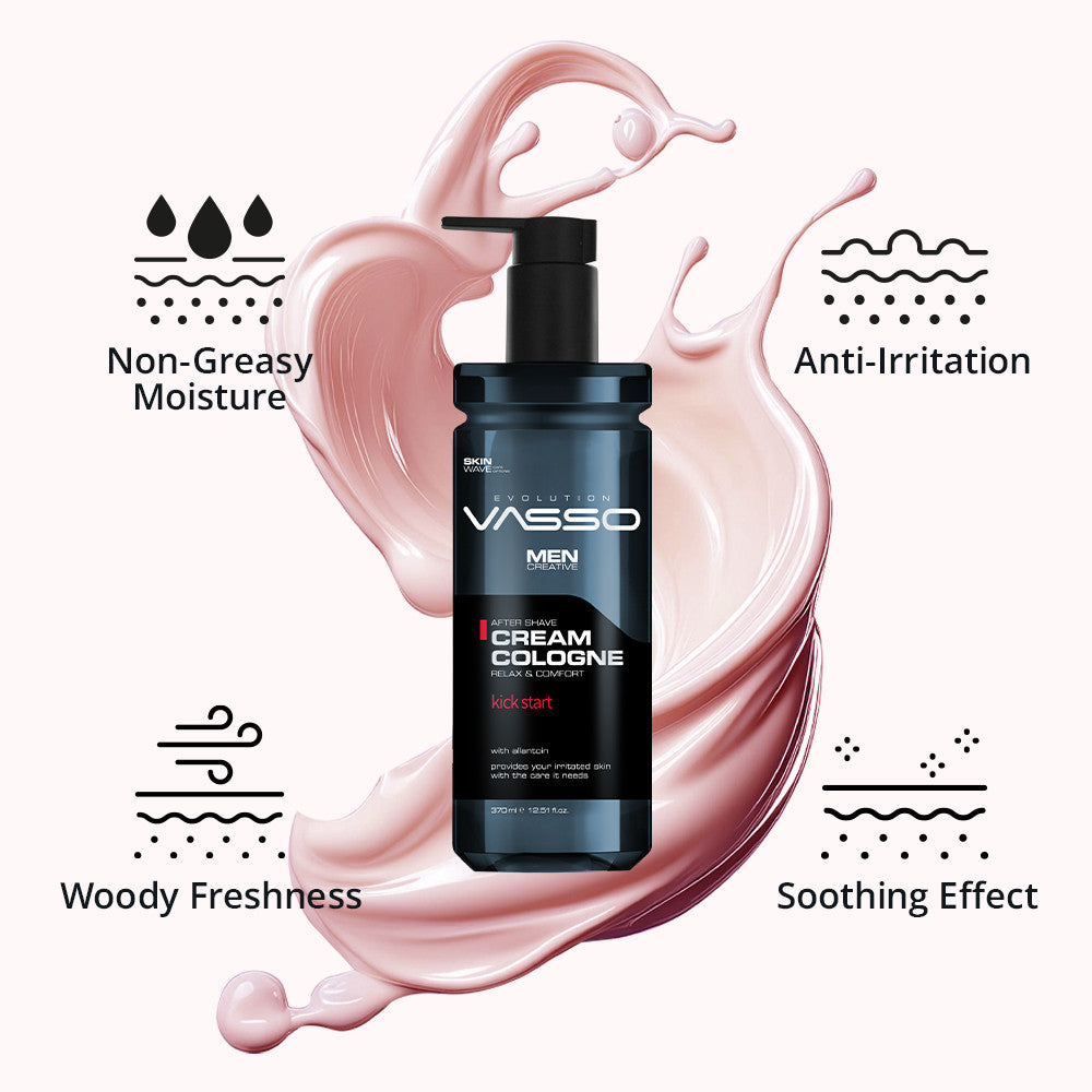 Kick Start Cream Cologne — كريم كولونيا للعناية بالبشرة بعد الحلاقة