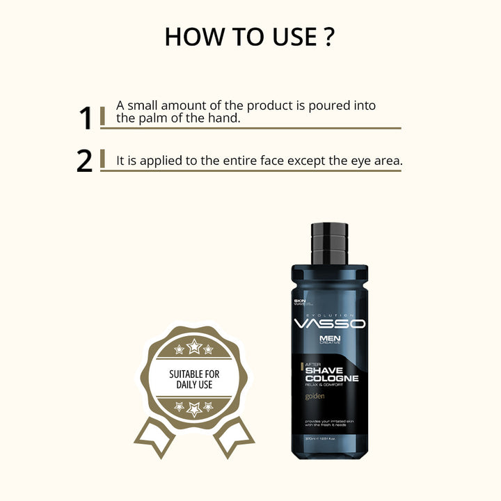 Golden After Shave Cologne