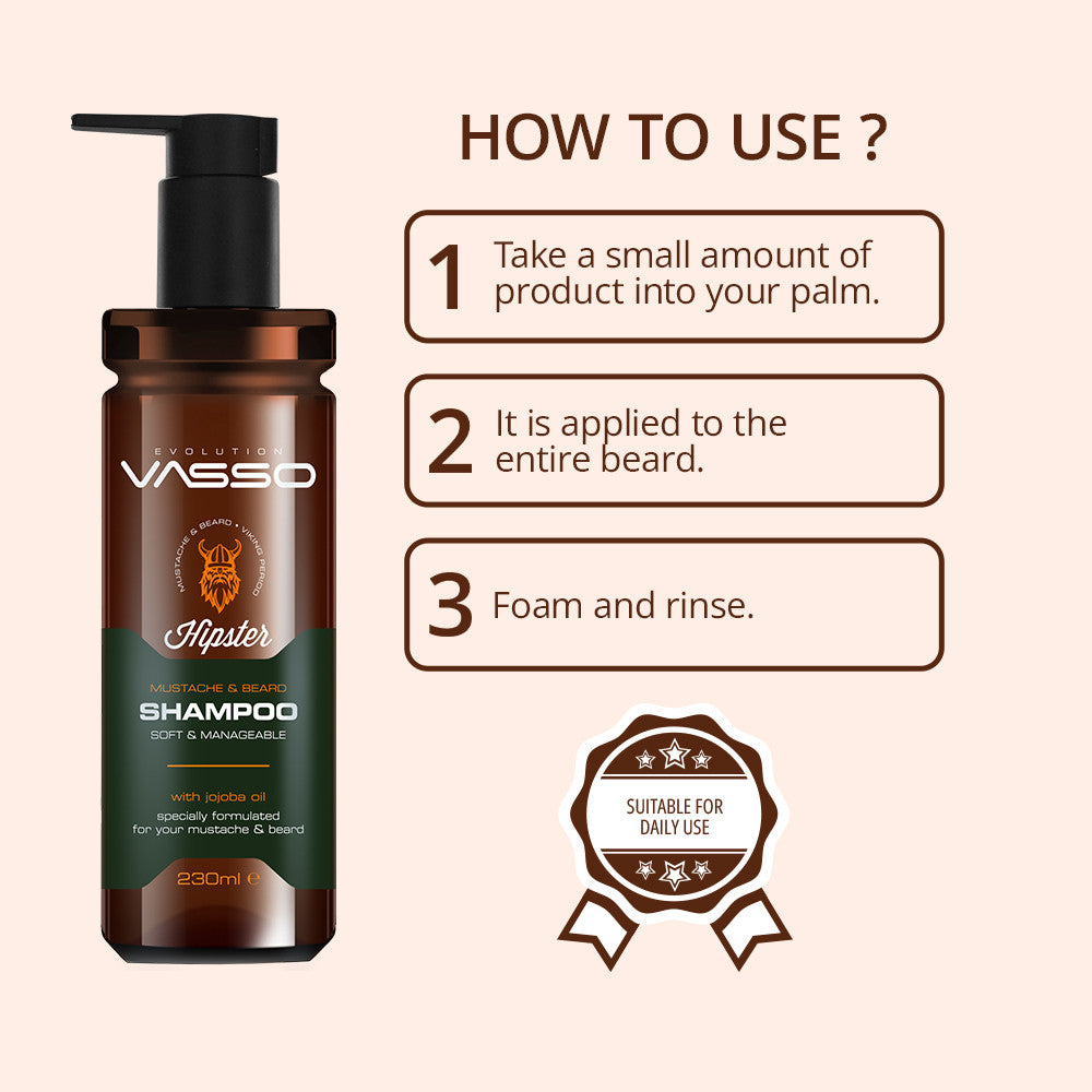 Beard & Mustache Shampoo — شامبو اللحية والشارب