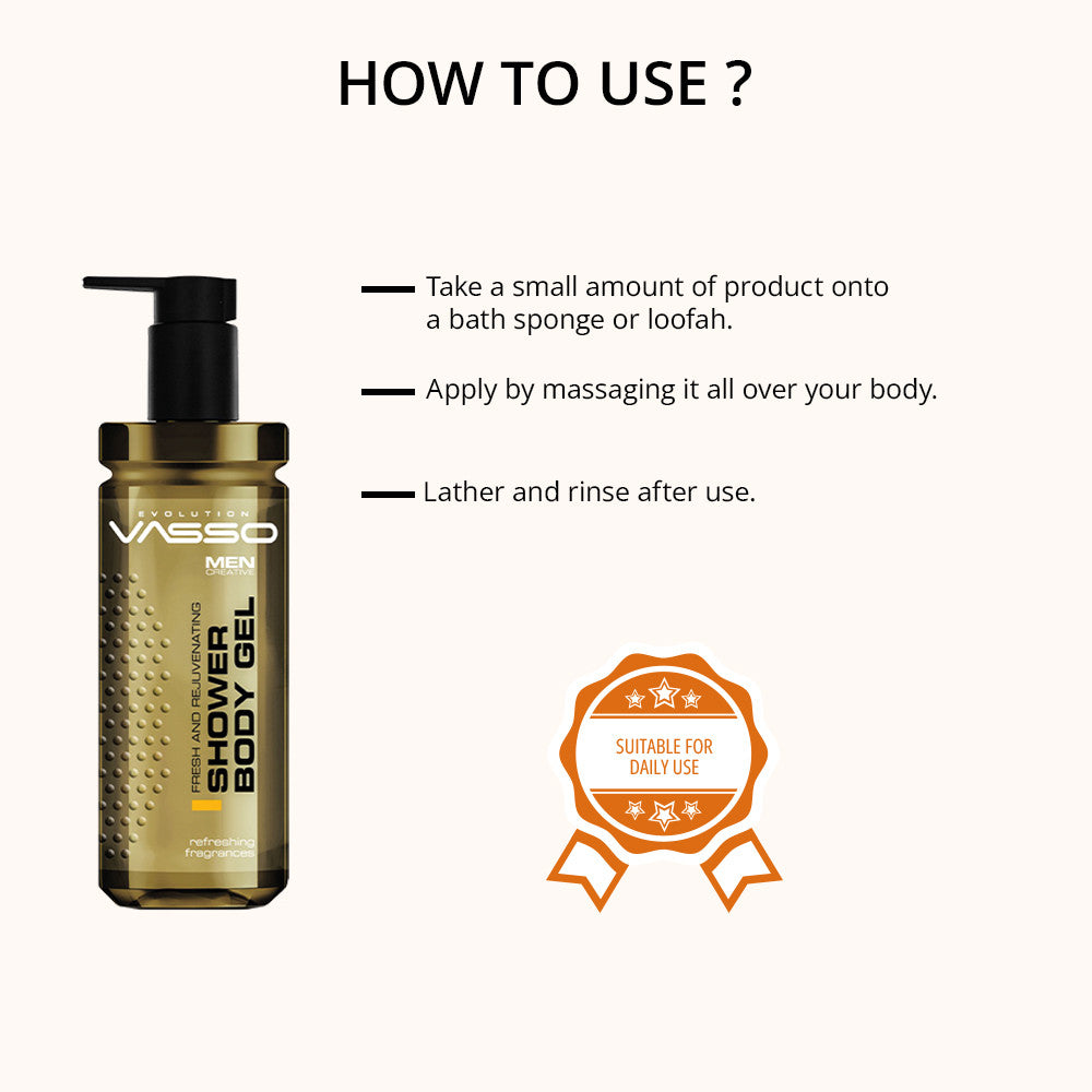 Fresh & Rejuvenating Body Shower Gel