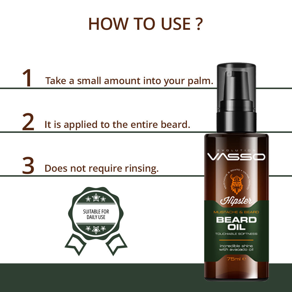 Beard & Mustache Oil — زيت اللحية والشارب