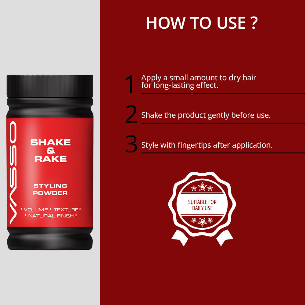 Shake & Rake Styling Powder
