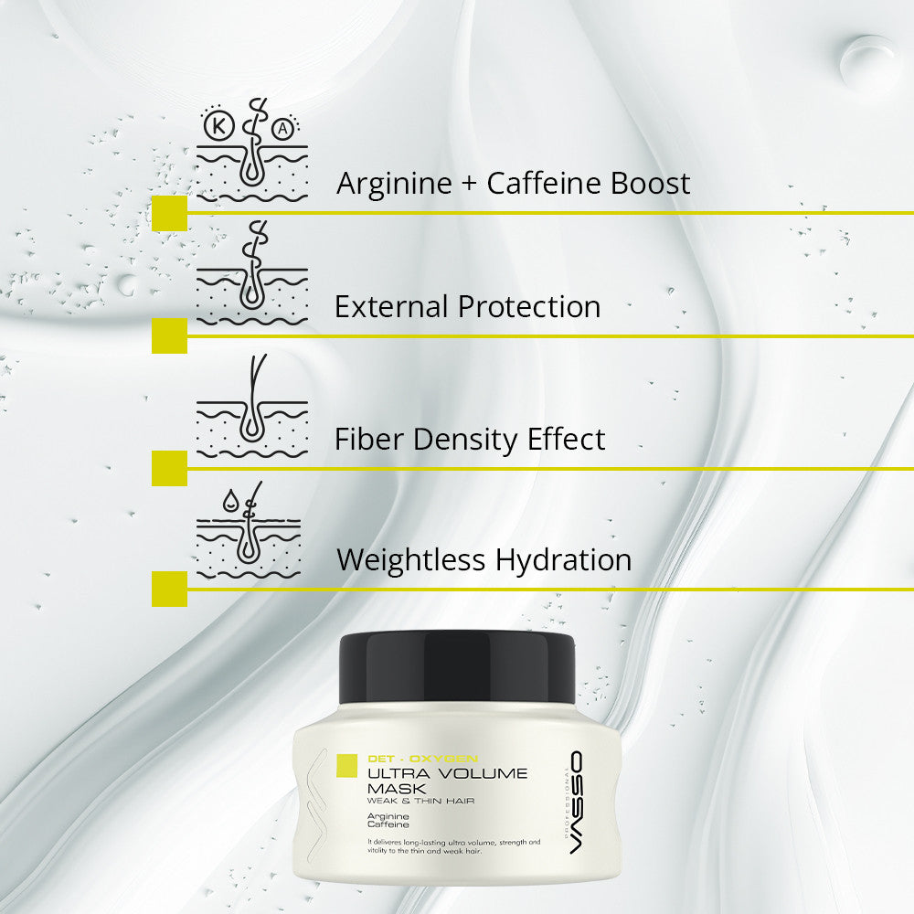 DET-OXYGEN Ultra Volume Hair Mask